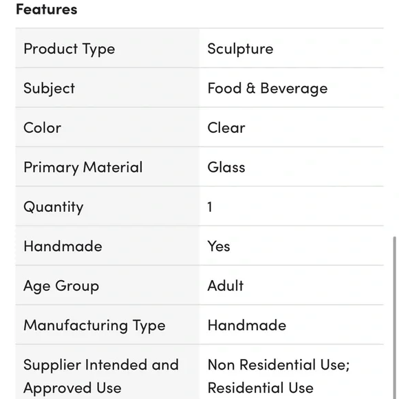 Latitude Run Small Watering Can Glass Decor - Picture 4 of 4